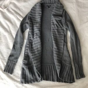 Chunky knit cardigan with pockets